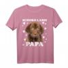 Schoko Labbi Papa Dad Vater Daddy Vati Pa - Hundeliebhaber T-Shirt zum Vatertag & Geschenk für Hundebesitzer
