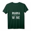 Damen Mama Needs Some Wine Motiv - Witziges Wein Spruch T-Shirt für Muttertag, Geburtstage & Party mit V-Ausschnitt
