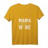 Damen Mama Needs Some Wine Motiv - Witziges Wein Spruch T-Shirt für Muttertag, Geburtstage & Party mit V-Ausschnitt