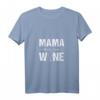 Damen Mama Needs Some Wine Motiv - Witziges Wein Spruch T-Shirt für Muttertag, Geburtstage & Party mit V-Ausschnitt