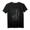 Opa: I'm A Dad Grandpa And A Veteran... Amerikanische Flagge T-Shirt - Patriotisches Geschenk für Vatertag, Veteranen & Amerikanen