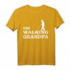 The Walking Grandpa - Opa ist der Beste T-Shirt mit lustigem Spruch im Retro Vintage Look – Perfekt als Geburtstags- oder Weihnachtsgeschenk