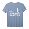 The Walking Grandpa - Opa ist der Beste T-Shirt mit lustigem Spruch im Retro Vintage Look – Perfekt als Geburtstags- oder Weihnachtsgeschenk