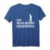 The Walking Grandpa - Opa ist der Beste T-Shirt mit lustigem Spruch im Retro Vintage Look – Perfekt als Geburtstags- oder Weihnachtsgeschenk