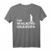 The Walking Grandpa - Opa ist der Beste T-Shirt mit lustigem Spruch im Retro Vintage Look – Perfekt als Geburtstags- oder Weihnachtsgeschenk