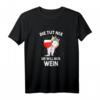 Weinkönigin Weinlieber T-Shirt – Lustiges Geschenk für Weinliebhaber & Mädelsabend, Mama braucht Wein, Komm mach den Wein auf
