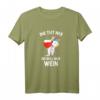 Weinkönigin Weinlieber T-Shirt – Lustiges Geschenk für Weinliebhaber & Mädelsabend, Mama braucht Wein, Komm mach den Wein auf