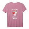Weinkönigin Weinlieber T-Shirt – Lustiges Geschenk für Weinliebhaber & Mädelsabend, Mama braucht Wein, Komm mach den Wein auf