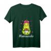 Damen Werdende Mama Avocado Mamacado 2022 T-Shirt mit V-Ausschnitt – Lustiges Schwangerschafts- und Babyankündigungsgeschenk