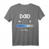 Dad Papa 2021 Loading Vatertag Geschenk T-Shirt – Perfekt für werdende Väter, Babypartys & Geburtstagsgeschenke