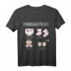 Werdende Eltern Vorhersage 2021 Schwanger für Mama & Papa T-Shirt – Lustige Geschenkidee für Babyparty & Schwangerschaftsverkündung