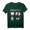 Werdende Eltern Vorhersage 2021 Schwanger für Mama & Papa T-Shirt – Lustige Geschenkidee für Babyparty & Schwangerschaftsverkündung