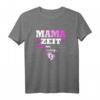 Damen Mama Zeit loading T-Shirt – Lustiges Schwangerschafts-Geschenk und Babyankündigung für werdende Mütter