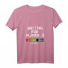 Damen Werdender Papa & Mama 2022 Loading T-Shirt – Perfekt für Schwangerschaftsverkündung & Gamer-Familien