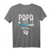 Papa 2022 Loading Shirt – Lustiges Geschenk für werdende Väter, Vatertag & erste Vatertagsgeschenke