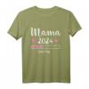 Werdende Mama Mutter 2024 lädt Schwangerschaft ankündigen T-Shirt - Perfekt für Babyparty, Muttertag & Babyverkündung