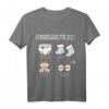 Werdende Eltern Schwangerschaftsverkündung T-Shirt 2021 – Lustige Geschenkidee für Mama, Papa & Familie zur Babyparty