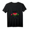 Damen Lustiges Schwanger Spruch - Melonen Schmugglerin T-Shirt mit V-Ausschnitt, Perfekt als Geschenk zur Babyverkündung oder für werdende Mütter