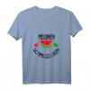 Damen Lustiges Schwanger Spruch - Melonen Schmugglerin T-Shirt mit V-Ausschnitt, Perfekt als Geschenk zur Babyverkündung oder für werdende Mütter