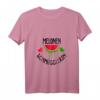 Damen Lustiges Schwanger Spruch - Melonen Schmugglerin T-Shirt mit V-Ausschnitt, Perfekt als Geschenk zur Babyverkündung oder für werdende Mütter