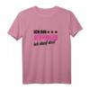 Damen Schwanger Ich darf das Spruch Schwangerschaft T-Shirt – Humorvolles Geschenk für die werdende Mama, Oma, Schwester & Freunde