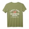 Erstmalige Oma 2023 Wunsch Glück T-Shirt – Persönliches Geschenk zur Schwangerschaftsankündigung & Geburt