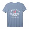 Erstmalige Oma 2023 Wunsch Glück T-Shirt – Persönliches Geschenk zur Schwangerschaftsankündigung & Geburt