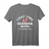 Erstmalige Oma 2023 Wunsch Glück T-Shirt – Persönliches Geschenk zur Schwangerschaftsankündigung & Geburt