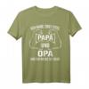 Ich Habe Zwei Titel Papa Und Opa Und Ich Rocke Sie Beide T-Shirt – Lustiges Vatertag Geschenk für Väter & Opas