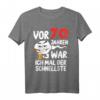 Herren T-Shirt zum 70. Geburtstag - Lustiges Geschenk mit dem Motto 'Vor 70 Jahren war ich mal der Schnellste' für Männer, Papa, Ehemann, Opa