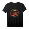 Zum Opa befördert 2023 Geschenk - Lustiges T-Shirt für den ersten Opa, Schwangerschaftsankündigung mit Babyfuß-Design, perfekt für Familie & Freunde