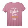I'm The Oldest Twin Zwilling Geschwister Familie Matching T-Shirt - Lustiges Geschenk für Geburtstag, Weihnachten, Taufe & besondere Anlässe