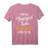 I'm The Youngest Twin Zwilling Geschwister Familie Matching T-Shirt – Lustiges Geschenk für Geburtstage, Weihnachten & besondere Anlässe