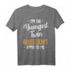 I'm The Youngest Twin Zwilling Geschwister Familie Matching T-Shirt – Lustiges Geschenk für Geburtstage, Weihnachten & besondere Anlässe