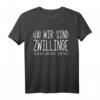 Lustiges Geschwister Partner Look Geschenk für Zwillinge T-Shirt – Coole Geschenkidee für Kinder und Erwachsene