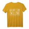 Lustiges Geschwister Partner Look Geschenk für Zwillinge T-Shirt – Coole Geschenkidee für Kinder und Erwachsene