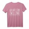 Lustiges Geschwister Partner Look Geschenk für Zwillinge T-Shirt – Coole Geschenkidee für Kinder und Erwachsene
