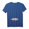 Lustiges Schwangerschafts-T-Shirt mit Zwillinge Peeking - Perfektes Geschenk für werdende Mütter, Babypartys & Baby Dusche