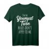 Matching Twins Shirt für Geburtstag & Geschwister – Lustiges Design für jüngsten & ältesten Zwilling, perfekt für Familienmomente