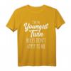 Matching Twins Shirt für Geburtstag & Geschwister – Lustiges Design für jüngsten & ältesten Zwilling, perfekt für Familienmomente