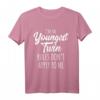 Matching Twins Shirt für Geburtstag & Geschwister – Lustiges Design für jüngsten & ältesten Zwilling, perfekt für Familienmomente