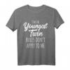 Matching Twins Shirt für Geburtstag & Geschwister – Lustiges Design für jüngsten & ältesten Zwilling, perfekt für Familienmomente
