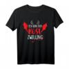 Ich bin der Böse Zwilling T-Shirt – Lustiges Partnerlook Shirt für Zwillinge mit Humor, perfektes Geschenk für Geschwister