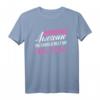 If You Think I'm Awesome You Should Meet My Twin Sister T-Shirt – Lustiges Geschenk für Geschwister, Freunde & Familie zu Geburtstag, Weihnachten, Mutter- oder Vatertag