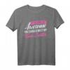 If You Think I'm Awesome You Should Meet My Twin Sister T-Shirt – Lustiges Geschenk für Geschwister, Freunde & Familie zu Geburtstag, Weihnachten, Mutter- oder Vatertag