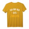 Ich bin der gute Zwilling T-Shirt - Lustiges Geschenk zum HapDog & Weihnachten für Geschwister