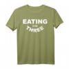 Essen für Drei - Schwangerschaft Zwillinge T-Shirt mit witzigem Spruch als Geschenk zum Geburtstag, Weihnachten & zur Schwangerschaft für werdende Mütter