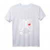 Damen Zwillinge Babybauch Schwangere Frauen Mama Mama T-Shirt mit V-Ausschnitt – Perfekt für Schwangerschaftsankündigungen