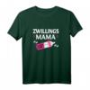 Zwillingsmama T-Shirt 2021 - Lustiges Geschenk zur Schwangerschaftsankündigung & Muttertag für werdende Zwillinge-Eltern