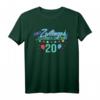 Zwillinge - Zusammen sind wir 20 T-Shirt - Lustiges Partneroutfit zum 10. Geburtstag für Zwillingsbruder und -schwester